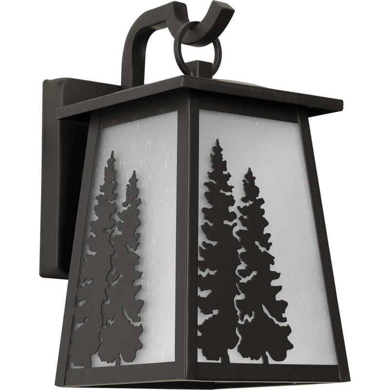 Progress Lighting P560161-020 One Light Wall Lantern, Antique Bronze