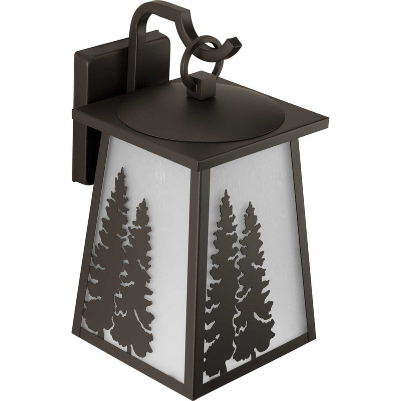 Progress Lighting P560162-020 One Light Wall Lantern, Antique Bronze