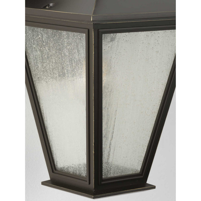 Progress Lighting P560166-020 One Light Wall Lantern, Antique Bronze