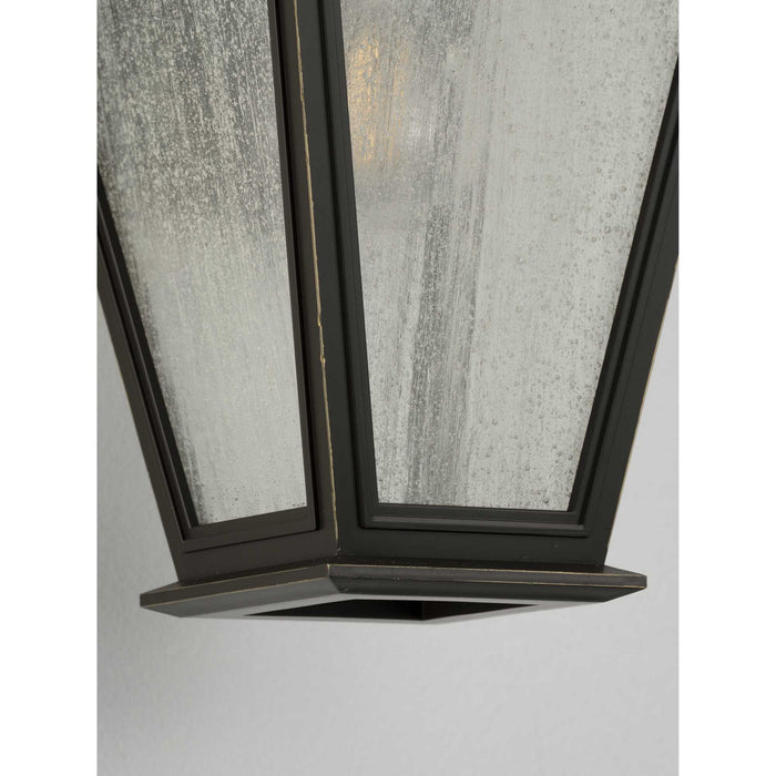 Progress Lighting P560166-020 One Light Wall Lantern, Antique Bronze