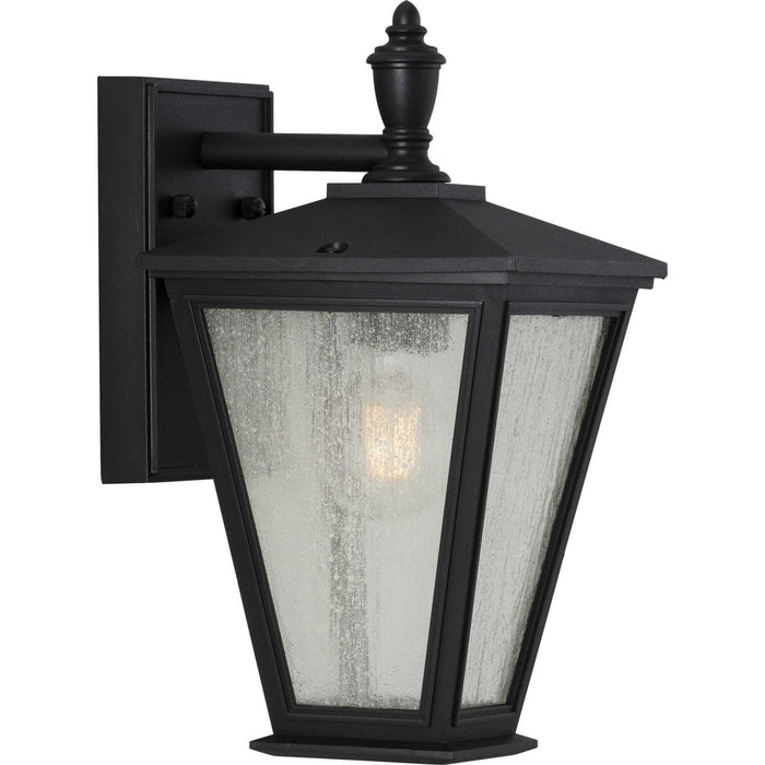 Progress Lighting P560166-031 One Light Wall Lantern, Black