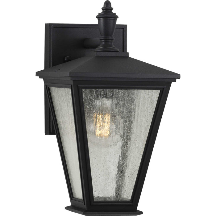 Progress Lighting P560166-031 One Light Wall Lantern, Black