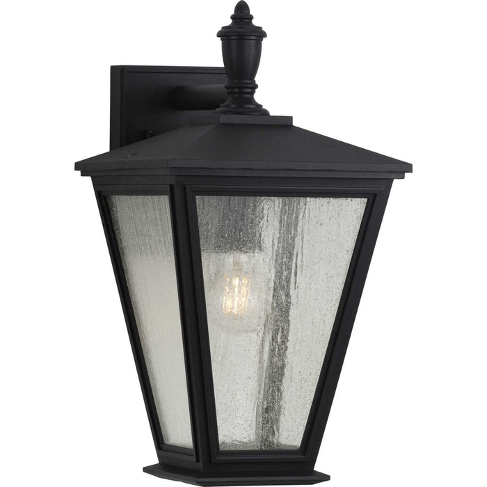 Progress Lighting P560167-031 One Light Wall Lantern, Black
