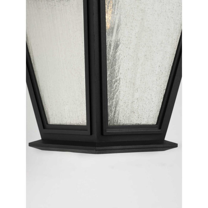 Progress Lighting P560167-031 One Light Wall Lantern, Black