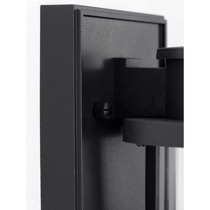 Progress Lighting P560168-031 One Light Wall Lantern, Black