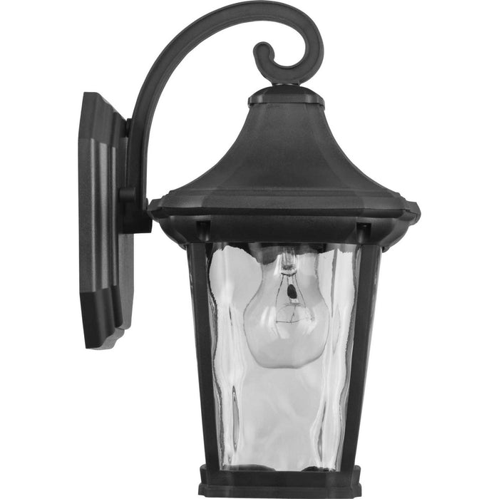 Progress Lighting P560171-031 One Light Wall Lantern, Black