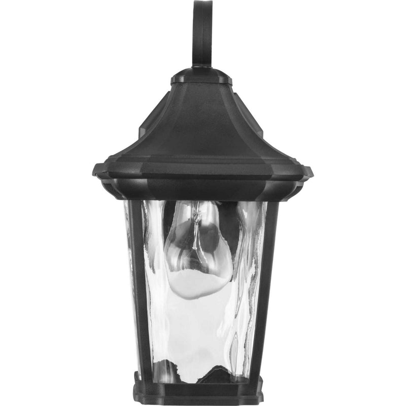 Progress Lighting P560171-031 One Light Wall Lantern, Black