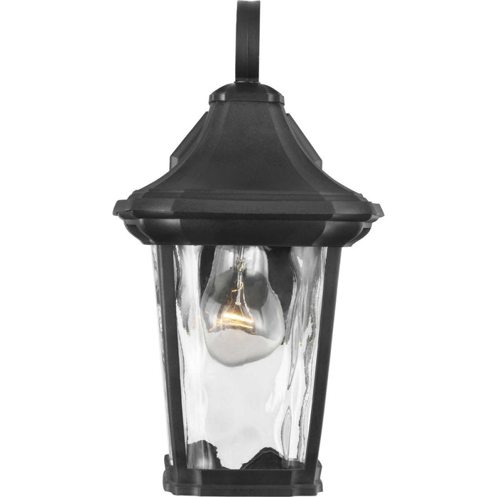 Progress Lighting P560171-031 One Light Wall Lantern, Black