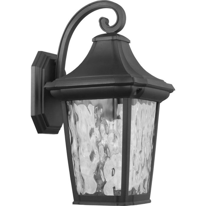 Progress Lighting P560172-031 One Light Wall Lantern, Black