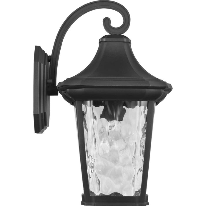 Progress Lighting P560172-031 One Light Wall Lantern, Black