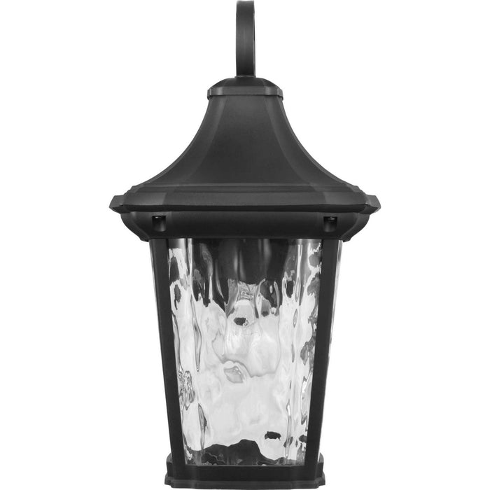 Progress Lighting P560172-031 One Light Wall Lantern, Black
