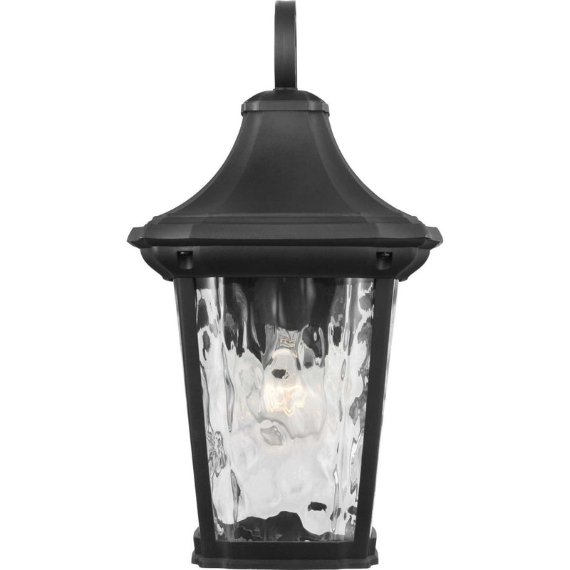 Progress Lighting P560172-031 One Light Wall Lantern, Black