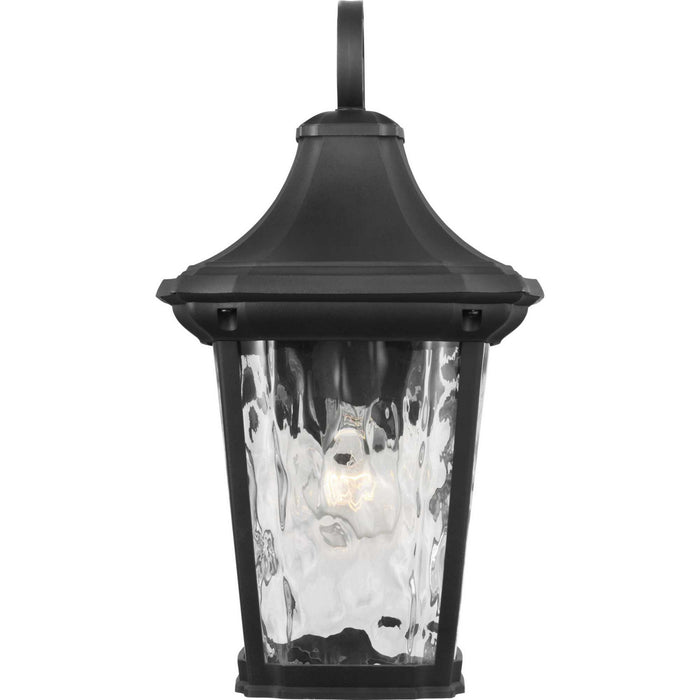 Progress Lighting P560172-031 One Light Wall Lantern, Black