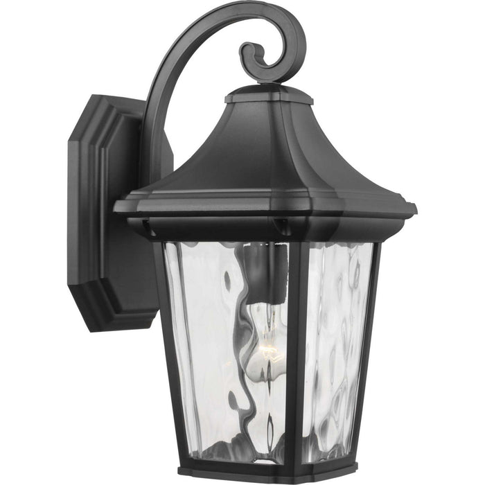 Progress Lighting P560173-031 One Light Wall Lantern, Black