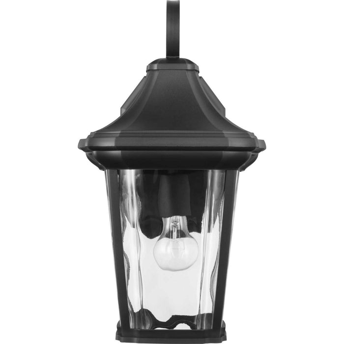 Progress Lighting P560173-031 One Light Wall Lantern, Black