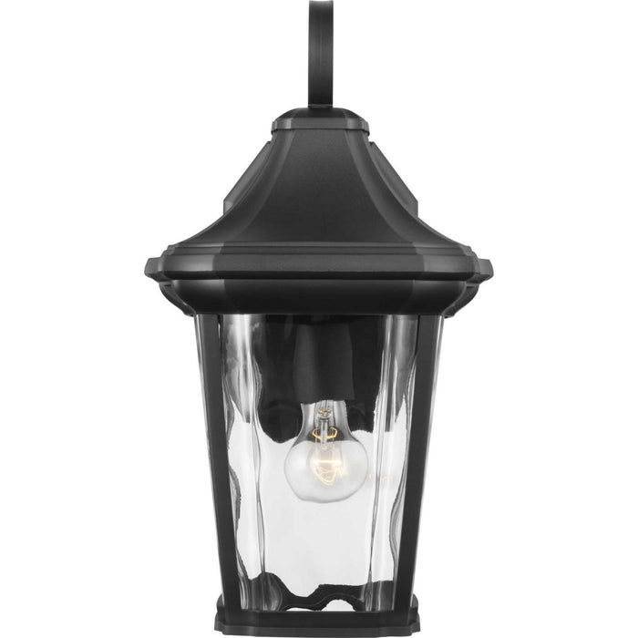 Progress Lighting P560173-031 One Light Wall Lantern, Black