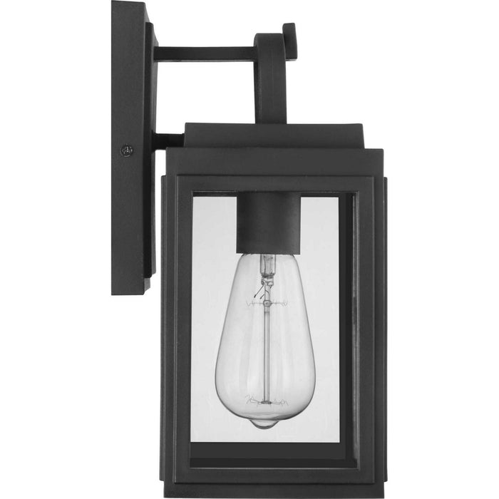 Progress Lighting P560174-031 One Light Wall Lantern, Black