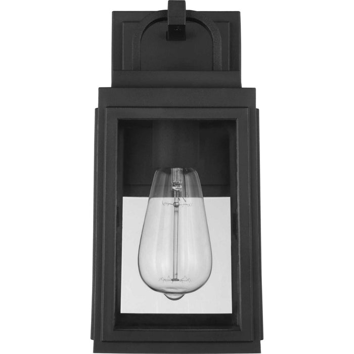 Progress Lighting P560174-031 One Light Wall Lantern, Black