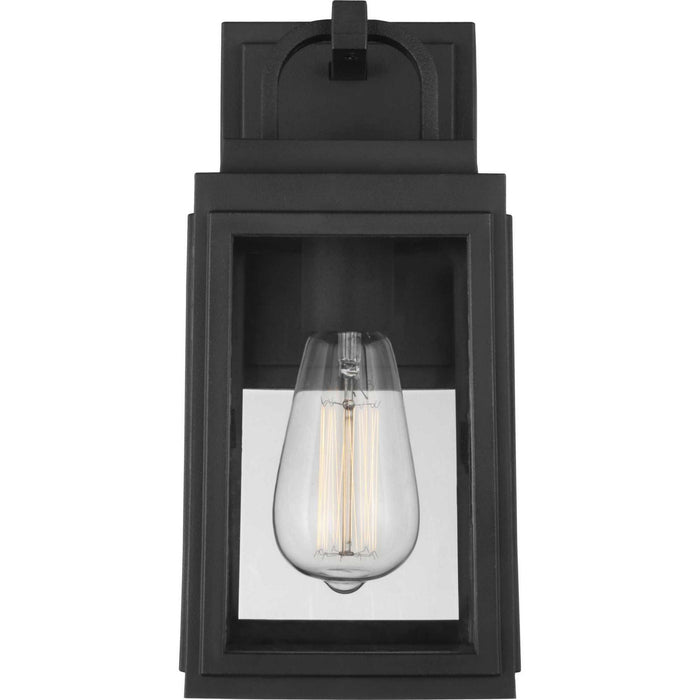 Progress Lighting P560174-031 One Light Wall Lantern, Black