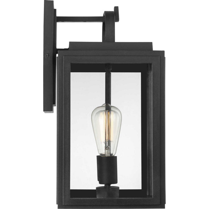 Progress Lighting P560176-031 Two Light Wall Lantern, Black