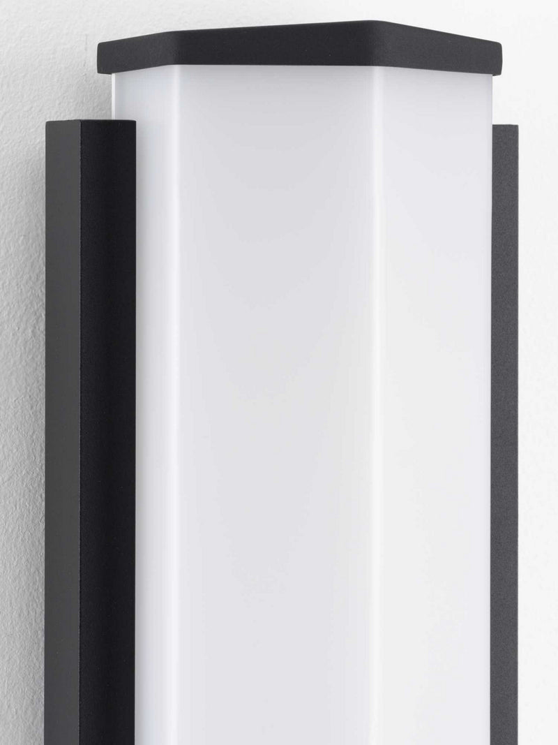 Progress Lighting P560208-031-30 LED Outdoor Wall Sconce, Black