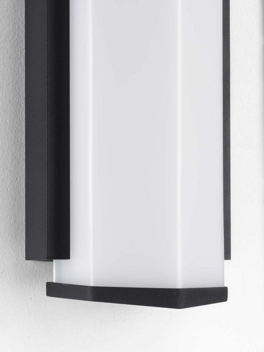 Progress Lighting P560208-031-30 LED Outdoor Wall Sconce, Black