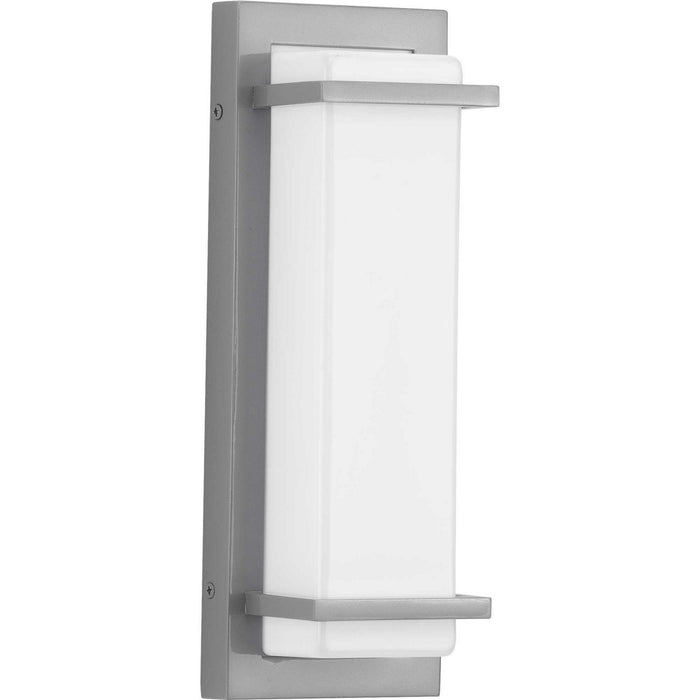 Progress Lighting P560210-082-30 LED Outdoor Wall Sconce, Metallic Gray