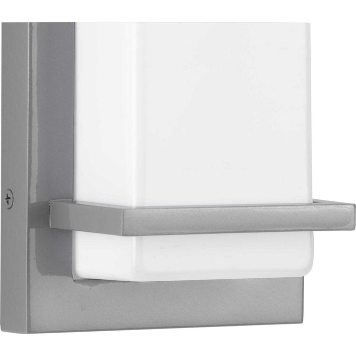 Progress Lighting P560210-082-30 LED Outdoor Wall Sconce, Metallic Gray