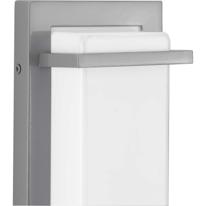 Progress Lighting P560210-082-30 LED Outdoor Wall Sconce, Metallic Gray