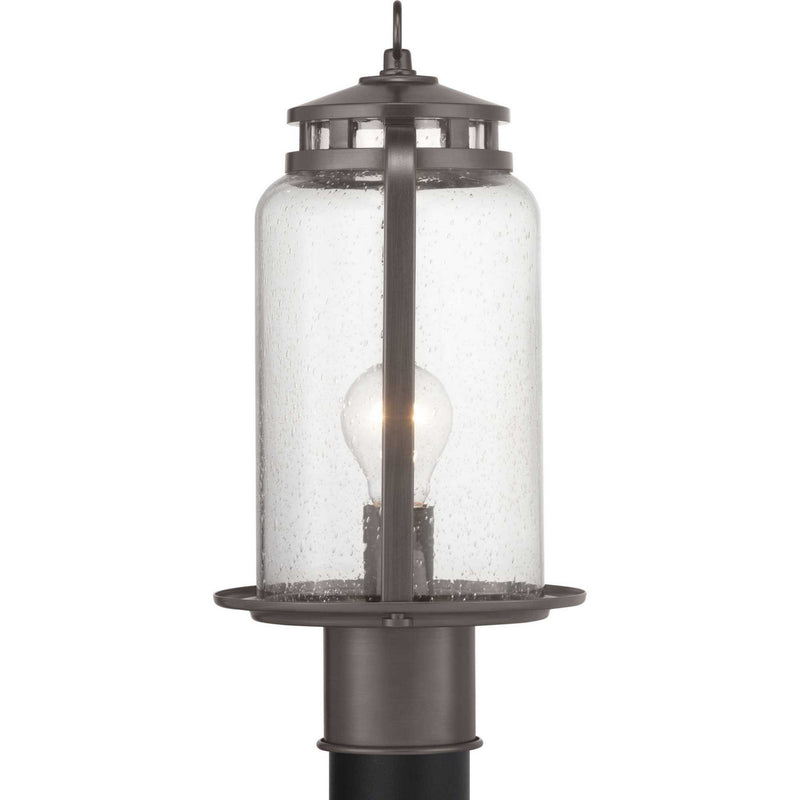 Progress Lighting P6436-20 One Light Post Lantern, Antique Bronze