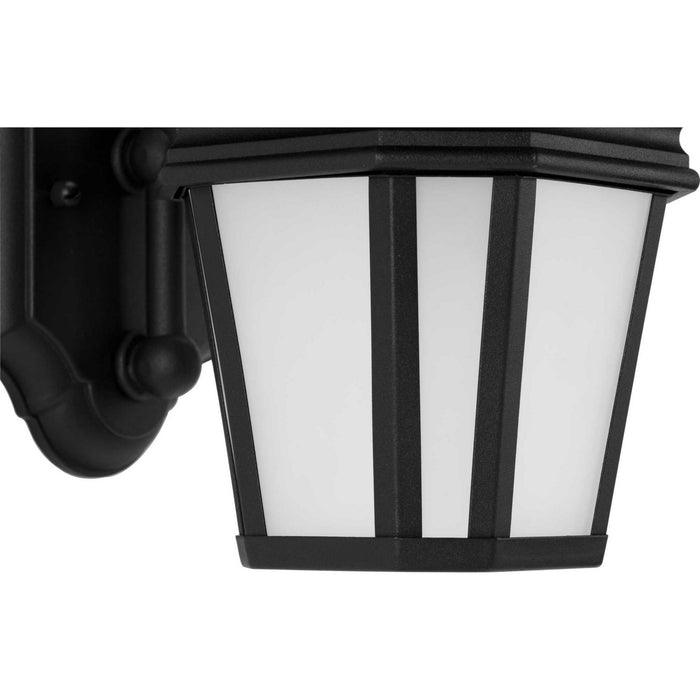 Progress Lighting P6630-31MD One Light Wall Lantern, Black