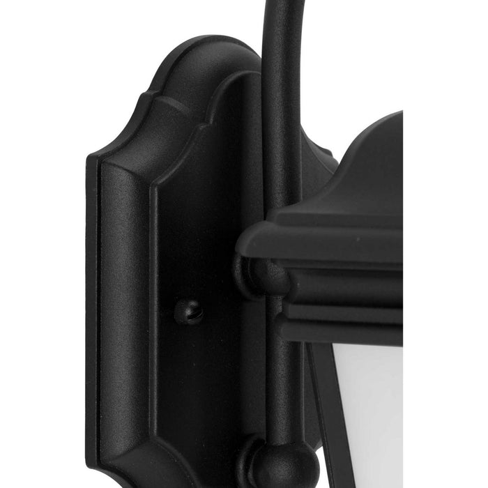 Progress Lighting P6630-31MD One Light Wall Lantern, Black