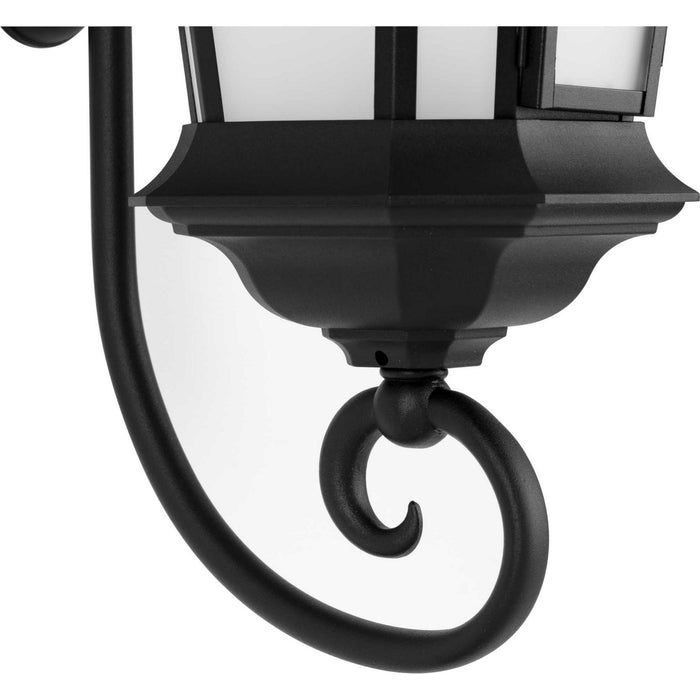 Progress Lighting P6631-31MD One Light Wall Lantern, Black