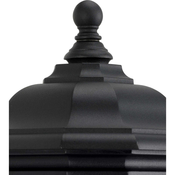 Progress Lighting P6631-31MD One Light Wall Lantern, Black