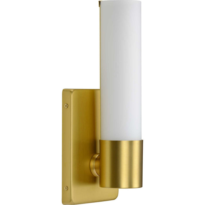 Progress Lighting P710047-012-30 LED Wall Bracket, Satin Brass