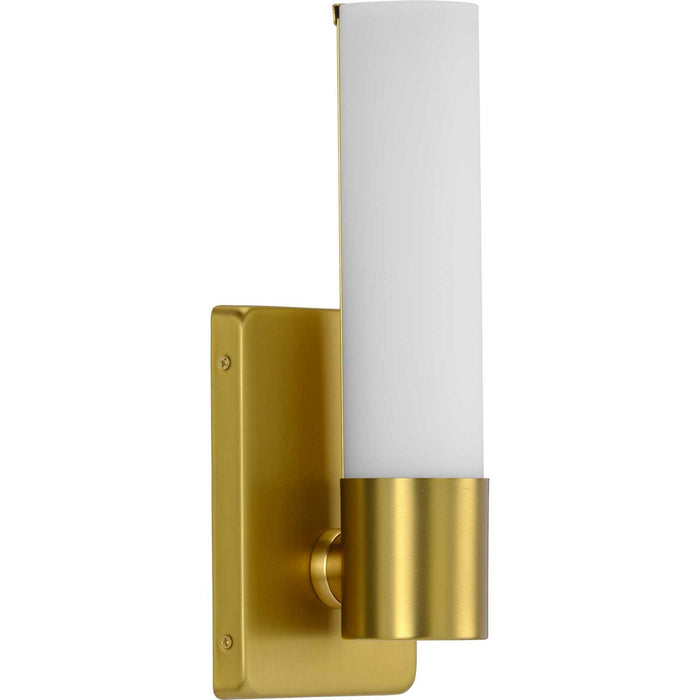 Progress Lighting P710047-012-30 LED Wall Bracket, Satin Brass