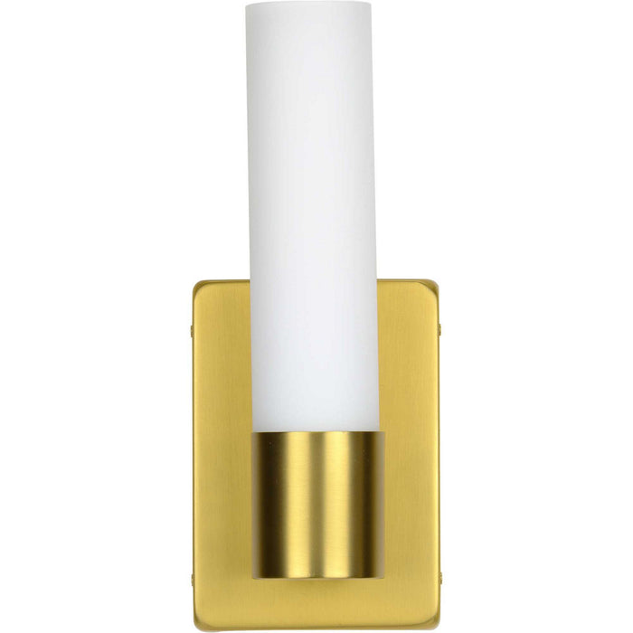 Progress Lighting P710047-012-30 LED Wall Bracket, Satin Brass