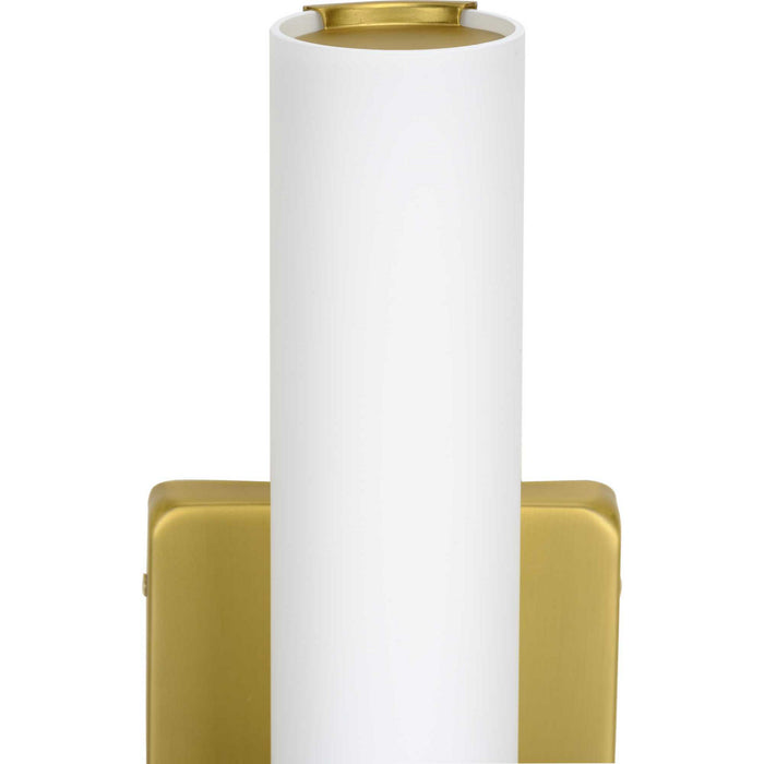 Progress Lighting P710047-012-30 LED Wall Bracket, Satin Brass