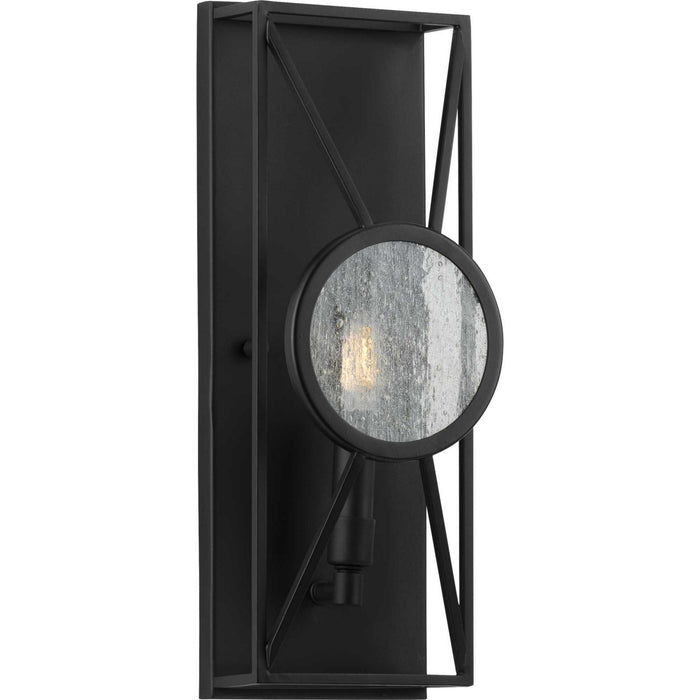 Progress Lighting P710076-031 One Light Wall Sconce, Black