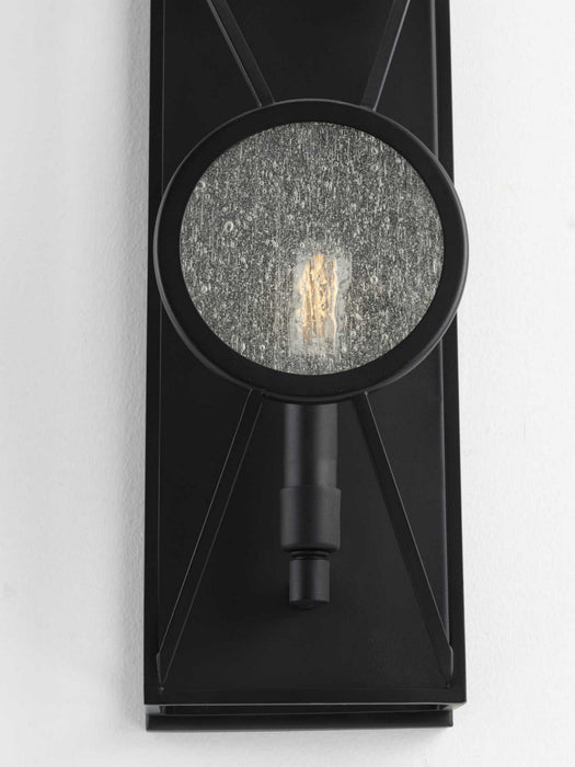 Progress Lighting P710076-031 One Light Wall Sconce, Black