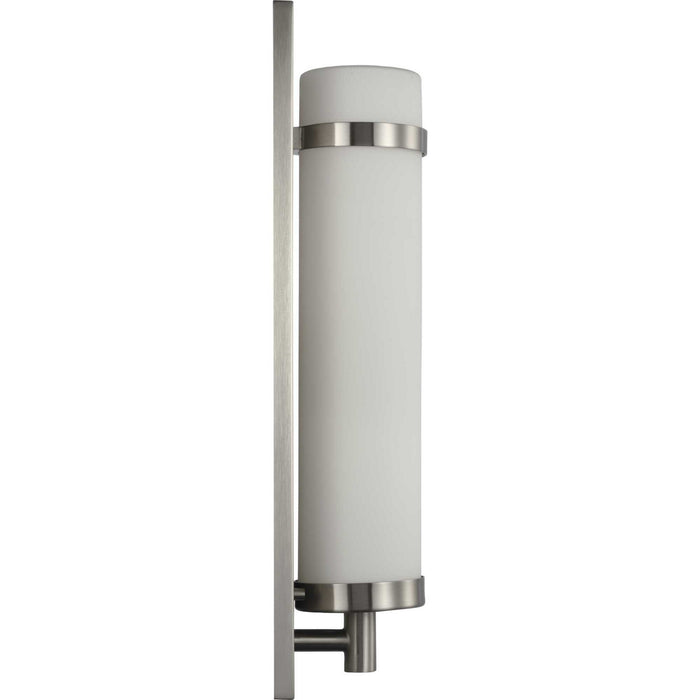 Progress Lighting P710088-009 One Light Wall Sconce, Brushed Nickel