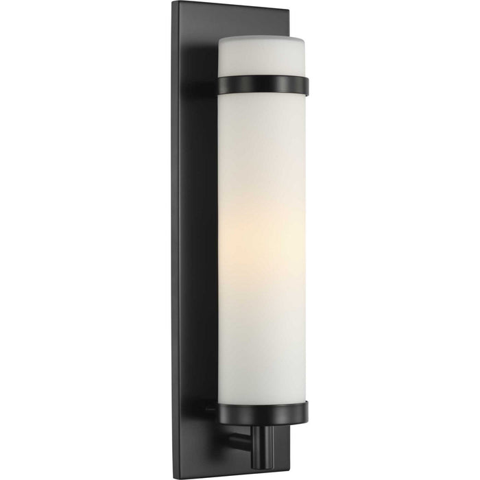 Progress Lighting P710088-031 One Light Wall Sconce, Black