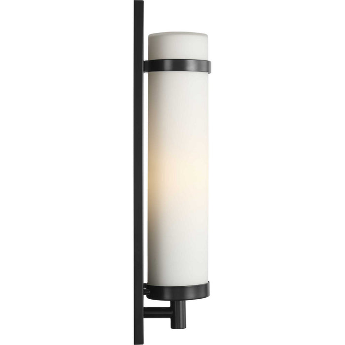 Progress Lighting P710088-031 One Light Wall Sconce, Black
