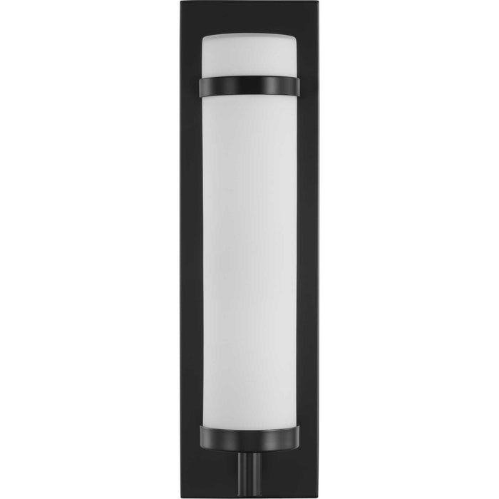 Progress Lighting P710088-031 One Light Wall Sconce, Black