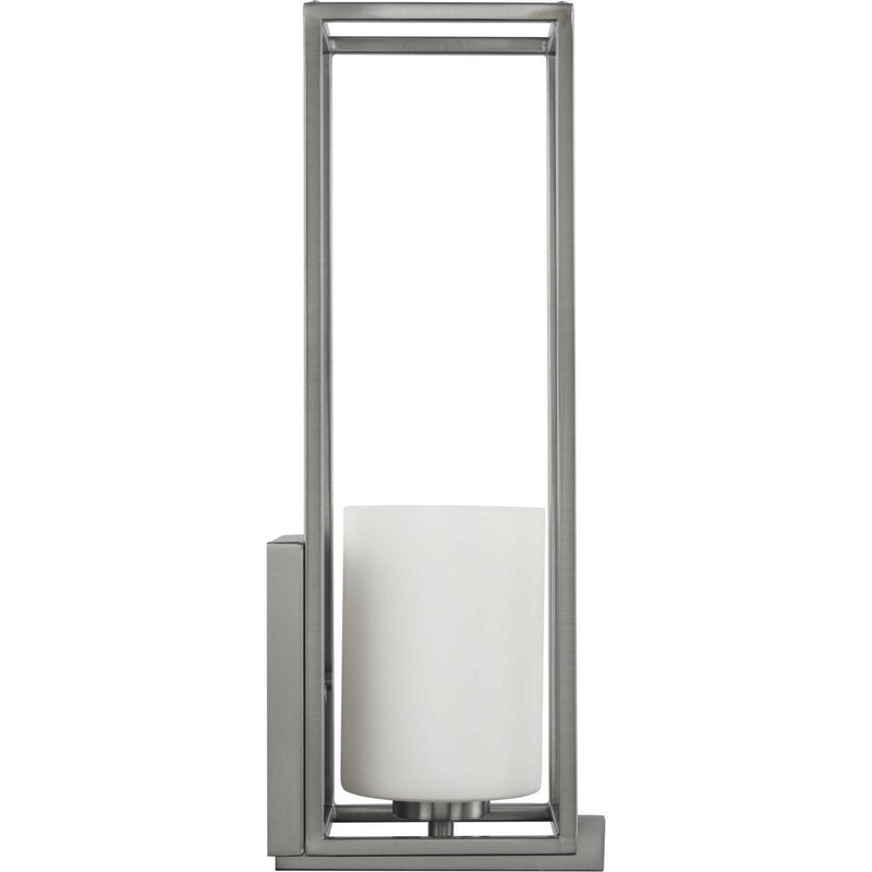 Progress Lighting P710089-009 One Light Wall Bracket, Brushed Nickel
