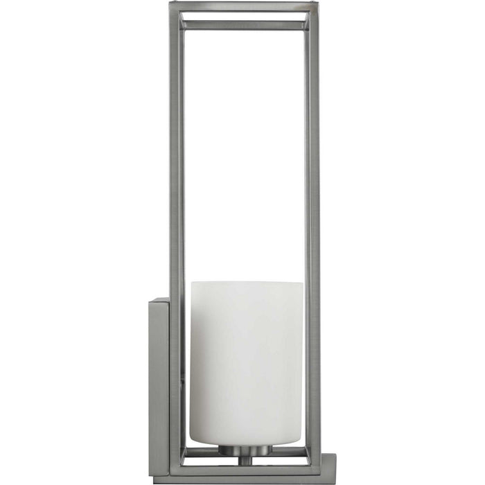 Progress Lighting P710089-009 One Light Wall Bracket, Brushed Nickel