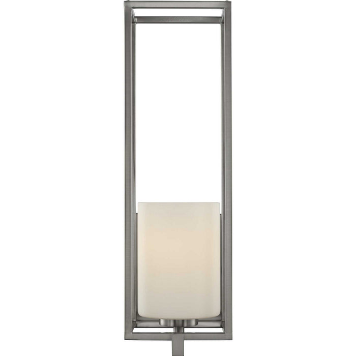 Progress Lighting P710089-009 One Light Wall Bracket, Brushed Nickel