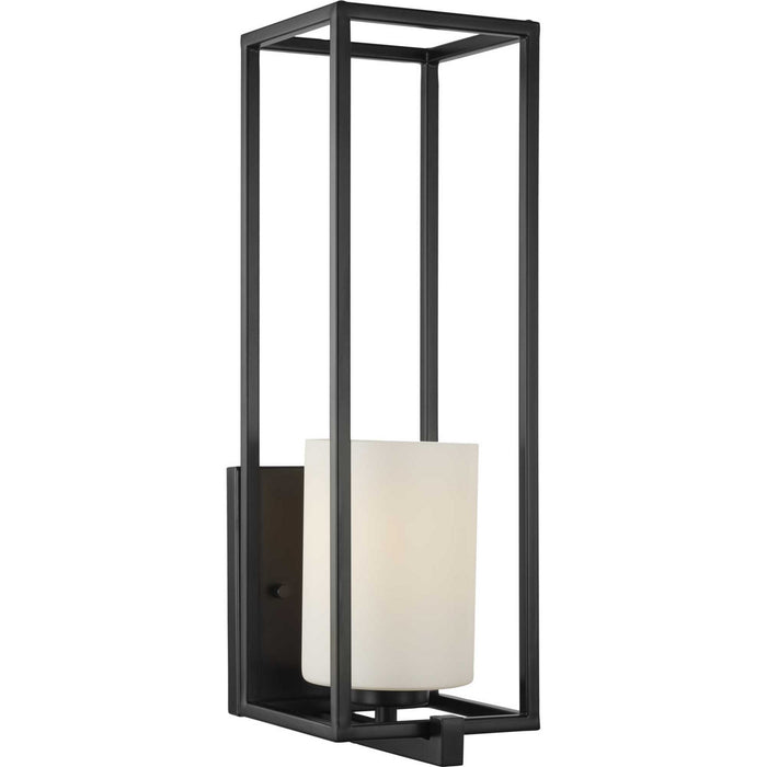 Progress Lighting P710089-031 One Light Wall Bracket, Black