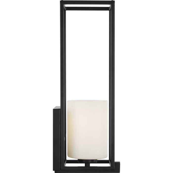 Progress Lighting P710089-031 One Light Wall Bracket, Black