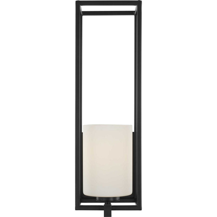 Progress Lighting P710089-031 One Light Wall Bracket, Black